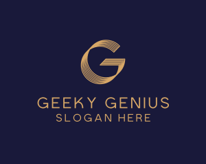 Premium Luxury Letter G logo design