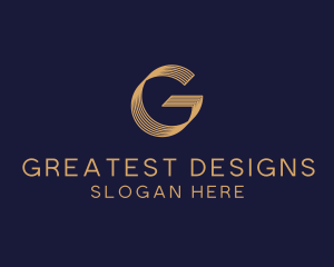 Premium Luxury Letter G logo design