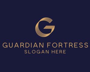 Premium Luxury Letter G logo design