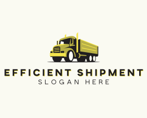 Truckload Haulage Vehicle logo design