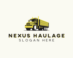 Truckload Haulage Vehicle logo design