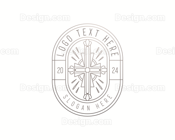 Holy Chapel Cross Logo