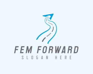 Arrow Road Forwarding logo design