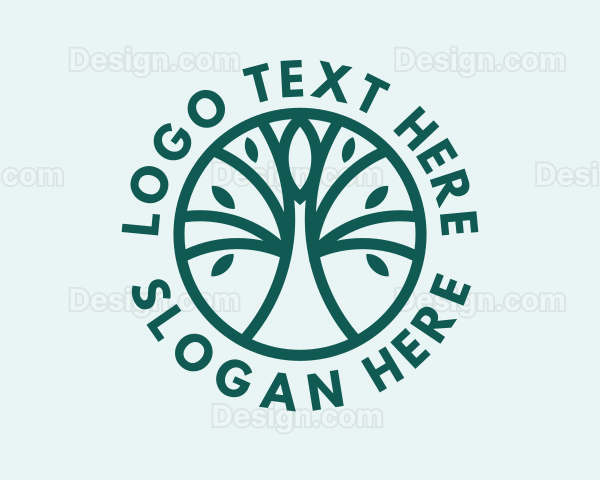 Tree Garden Horticulture Logo