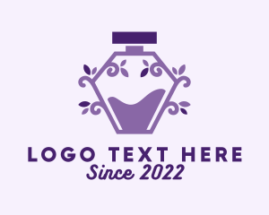 Lavender Perfume Bottle logo