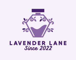 Lavender Perfume Bottle logo