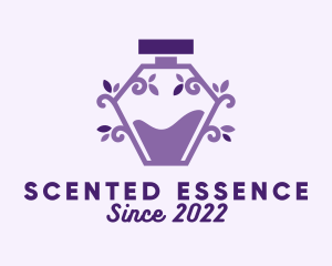 Lavender Perfume Bottle logo design