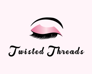 Eyelash Cosmetics Salon logo design