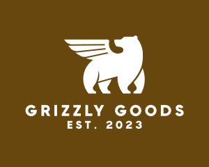 Wing Grizzly Bear logo