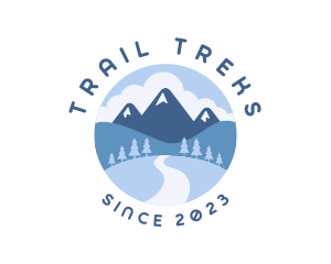 Mountain Resort Travel logo design