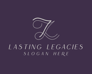 Elegant Calligraphy Business logo design