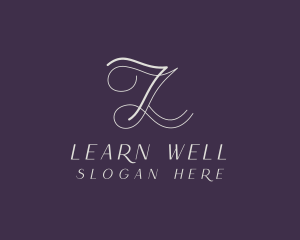 Elegant Calligraphy Business logo design