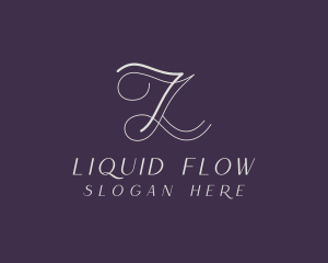 Elegant Calligraphy Business logo design