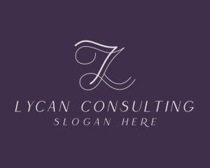 Elegant Calligraphy Business logo design