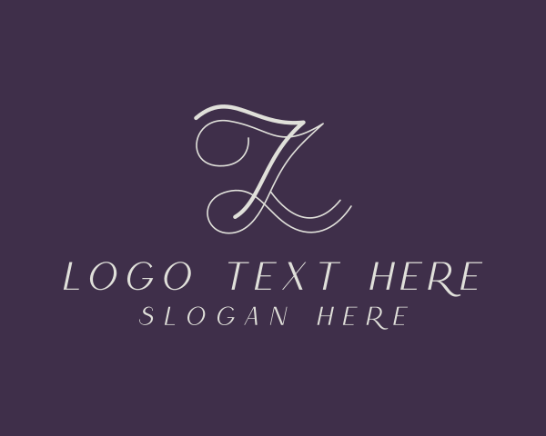 Calligraphy logo example 1