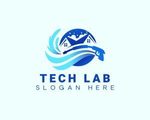 Splash Cleaning Sanitation logo design