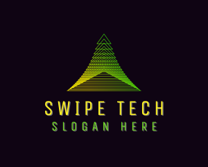 Pyramid Developer Tech logo design