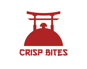 Japan Shrine Restaurant  logo design