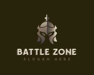 Armor Game Warrior logo design