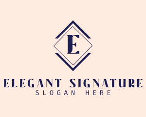 Feminine Elegant Company logo design