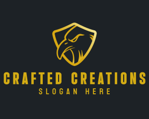 Wildlife Eagle Crest logo design