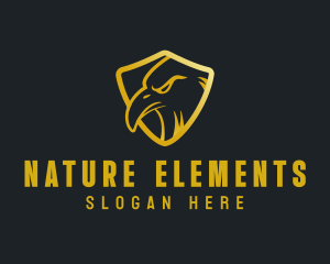 Wildlife Eagle Crest logo design