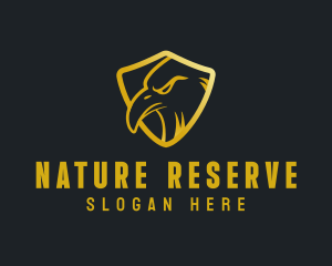 Wildlife Eagle Crest logo design