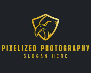 Wildlife Eagle Crest logo design