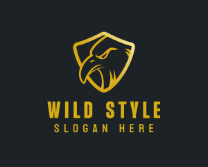 Wildlife Eagle Crest logo design