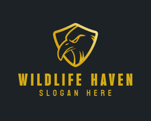 Wildlife Eagle Crest logo design