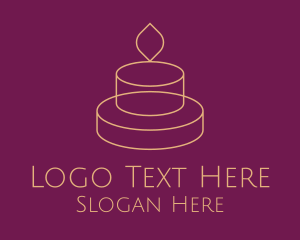 Scented Candle Layer Logo