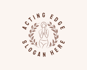 Female Woman Beauty logo design