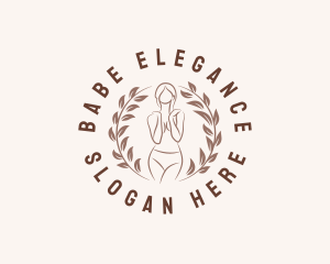 Female Woman Beauty logo design