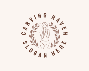 Female Woman Beauty logo design