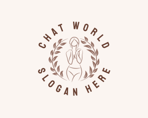 Female Woman Beauty logo design