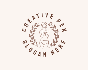 Female Woman Beauty logo design