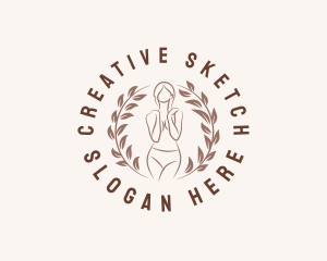 Female Woman Beauty logo design