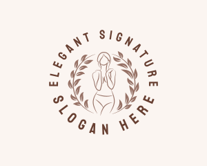 Female Woman Beauty logo design