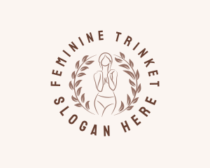 Female Woman Beauty logo design