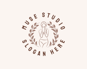 Female Woman Beauty logo design