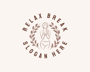 Female Woman Beauty logo design