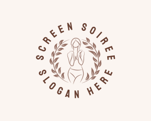 Female Woman Beauty logo design