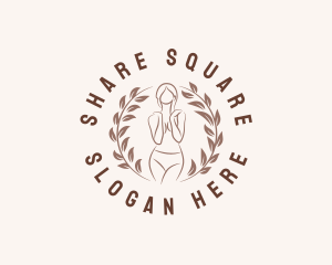 Female Woman Beauty logo design