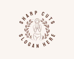 Female Woman Beauty logo design