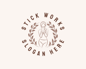 Female Woman Beauty logo design