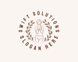 Female Woman Beauty logo design