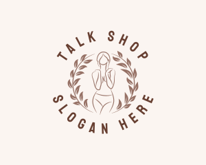 Female Woman Beauty logo design