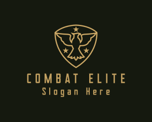 Military Star Eagle Insignia logo