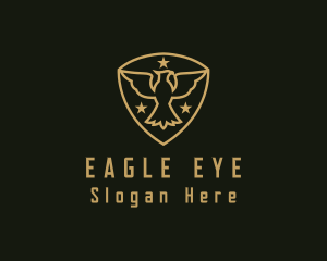 Military Star Eagle Insignia logo