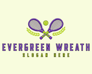 Tennis Racket Training logo design